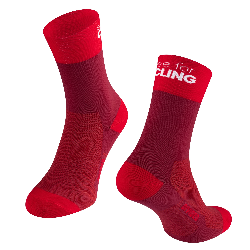 Calcetines FORCE DIVIDED ROJO