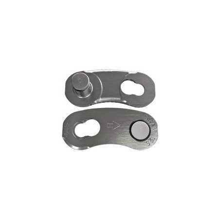 ATTACHE RAPIDE EAGLE 12 VITESSES ARGENT (4 PCS)