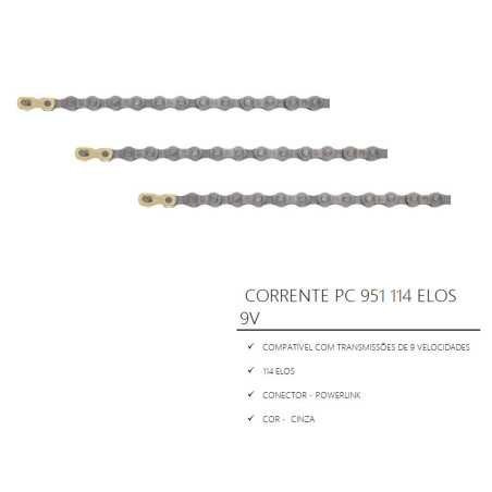 CORRENTE PC 951 114 ELOS 9 VELOC..