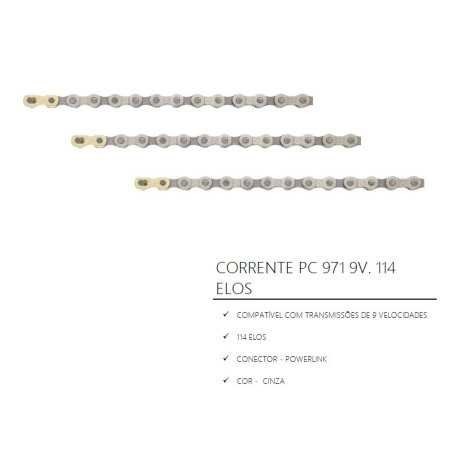 CORRENTE PC 971 114 ELOS 9 VELOC..