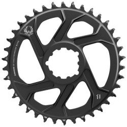 PLATEAU 38D DIRECT MOUNT 6MM 12 VITESSES X01/XX1 ALUMINIUM NOIR