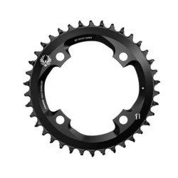 PLATEAU 38D 104 BCD 12 VITESSES ALUMINIUM NOIR