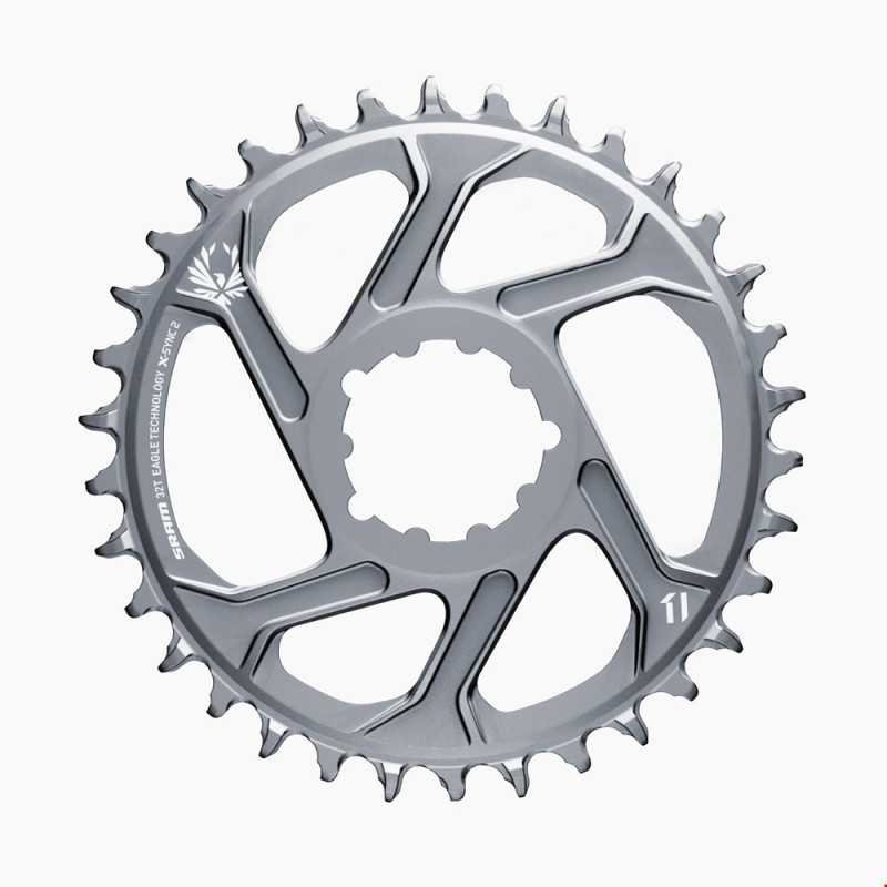 CHAINRING 32T DIRECT MOUNT 6MM 12 SPEED X01/XX1 ALUMINUM GRAY