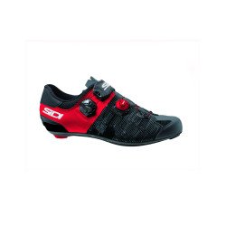 Des chaussures SIDI GENIUS 10 ANTHRACITE - ROUGE