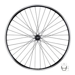 RODA TRASEIRA FORCE CLASSIC 622X19 "V" FHTX500 36SH