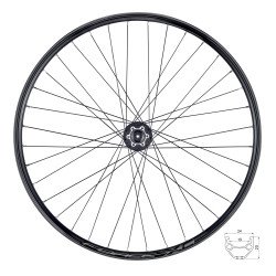 REAR WHEEL DISC FORCE XC 584X19 FHM475 6B 36SH