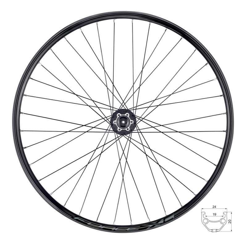REAR WHEEL DISC FORCE XC 584X19 FHM475 6B 36SH