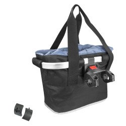 Cesto Para Bicicleta Force Têxtil para guiador KLICK 22,2-31,8mm
