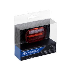 Luz trasera FORCE BASIC LED 16LM LED + batería
