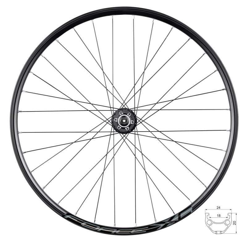 RODA TRASEIRA FORCE DISCO BASIC 584X19 804343 6B32SH