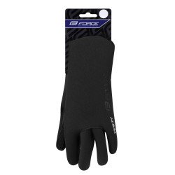 Guantes FORCE RAINY negra