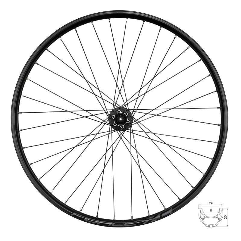 RODA TRASEIRA DISCO FORCE XC 622x19 FHM475-6b 36SH