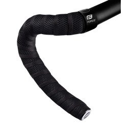 Fitas Guiador FORCE EVA PERFURADO PRETO