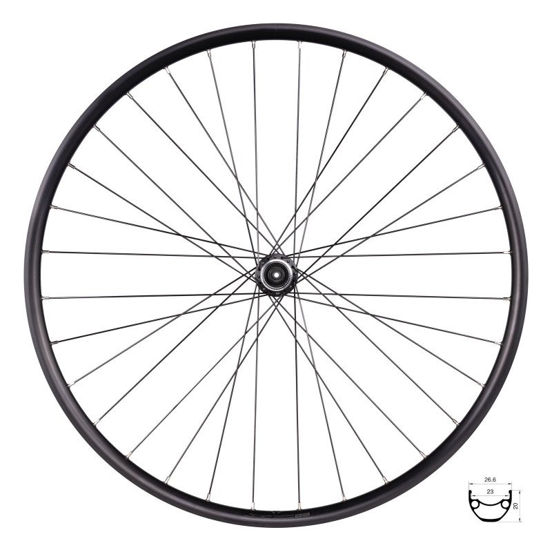 Roue arrière FORCE BASIC DISC 622x23 TX505-CL 32SH