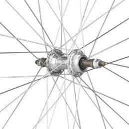 ROUE ARRIÈRE FORCE RMX 21, 507x21, SILVER, HUB F80429