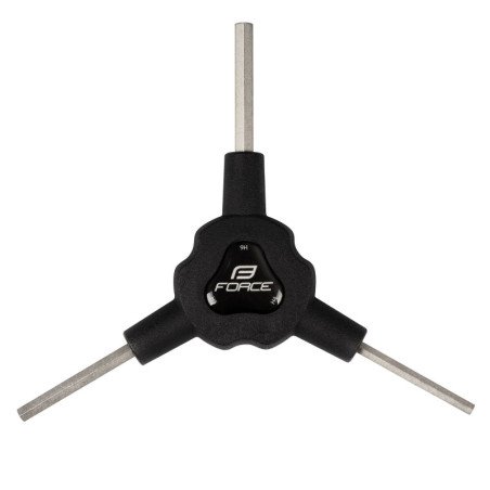 CHAVE Y FORCE 4/5/6MM PRETO