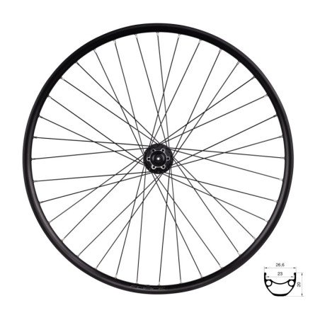 RODA TRASEIRA FORCE XC DISC 622X23 FHM475-6B 36H