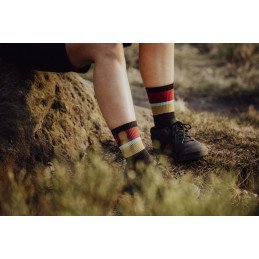 MEDIAS FORCE STRIPE LONG NEGRO