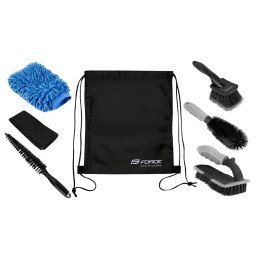 SET DE LIMPIEZA FORCE PROFI 6 PIEZAS CON BOLSA