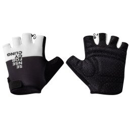 LUVAS FORCE FINE PRETO-BRANCO