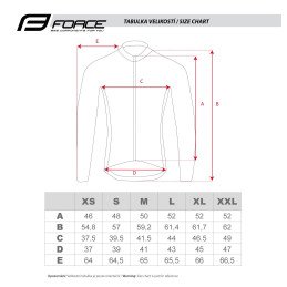 MAILLOT FORCE PURE UNI MANCHE LONGUE