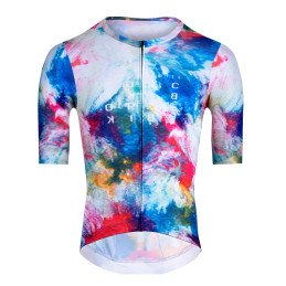 JERSEY FORCE CRAZY SHORT SL BLUE-RED