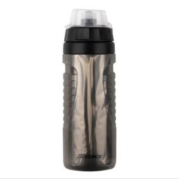 BIDON FORCE WARM 0,5L TÉRMICA PRETO TRANSPARENTE
