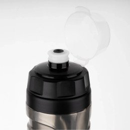 BIDON FORCE WARM 0,5L TÉRMICA PRETO TRANSPARENTE