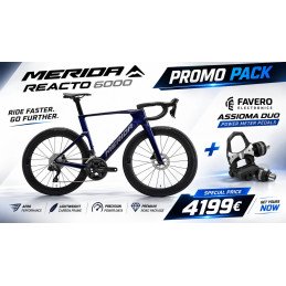 VÉLO MERIDA REACTO 6000STARFIELD PURPLE(GREY) 2027 + FAVERO