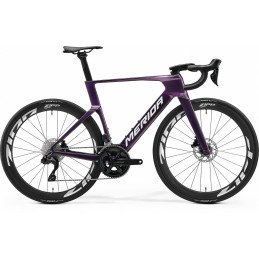 BIKE MERIDA REACTO 5000 PURPLE(WHITE) 2027 + WHEELS ZIPP 404 S