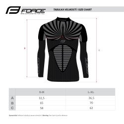 Maillot de corps de compression FORCE SNOWSTORM 903415