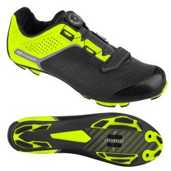 Sapatos FORCE MTB CARBON DEVIL PRO AMARELO