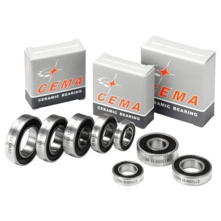 Normal bearing 6002 CEMA Chrome Steel