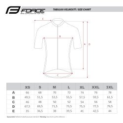 Jersey FORCE MTB CORE 2021 AZUL