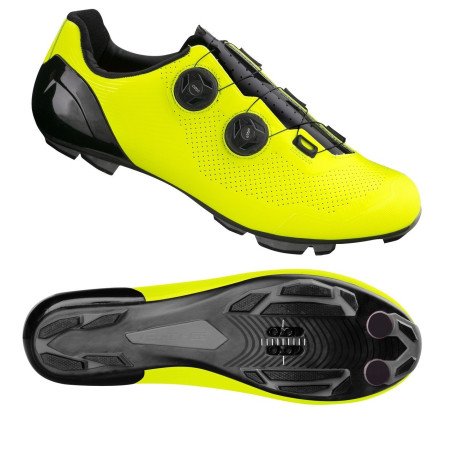 Sapatos FORCE MTB WARRIOR CARBON AMARELO