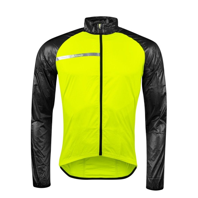 Coupe-vent imperméable FORCE WINDPRO JAUNE
