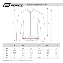 Jacket FORCE FROST softshell BLACK