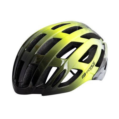 Casco FORCE HAWK NEGRO-AMARILLO