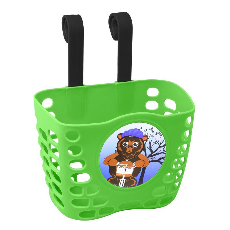 Bicycle basket Force Baby GREEN