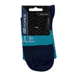 Socks FORCE TRACE LIGHT BLUE-DARK BLUE