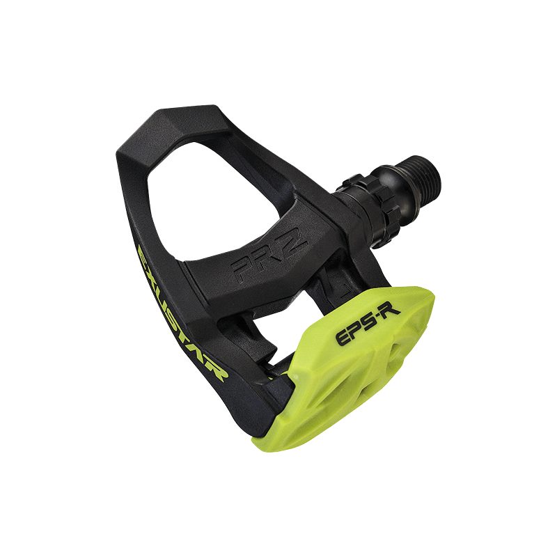 PEDAL EXUSTAR E-PR2 PRETO -AMARELO