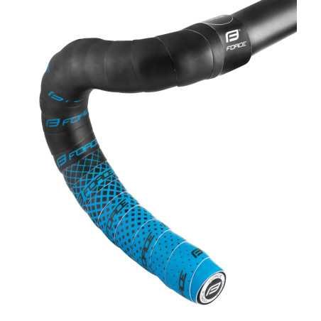 Cintas de manillar FORCE EVA DUAL AZUL