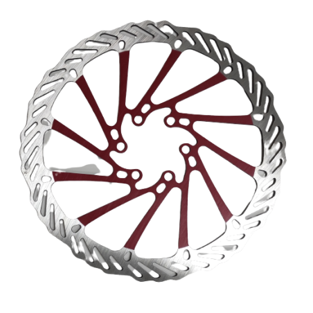 DISCO HARE COMPONENTS 180MM RED