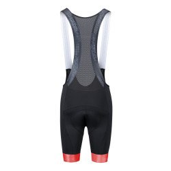 Pantalones Cortos FORCE F STRIPE NEGRO-ROJO