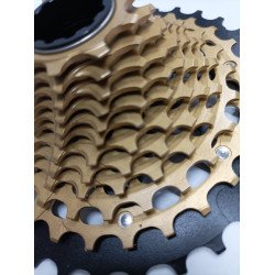 CASSETTE 12V 10-33T XDR GOLD HARE COMPONENTS